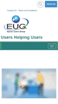 Mobile Screenshot of epicorusers.org